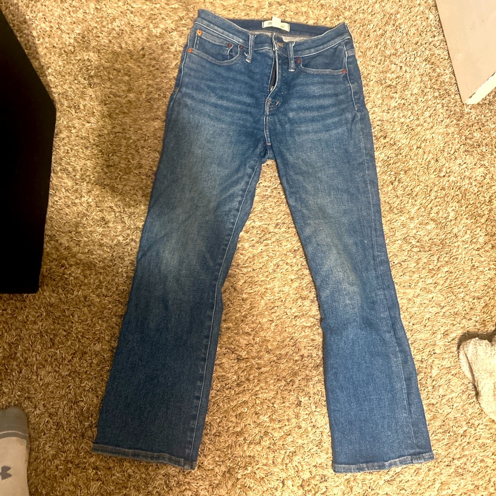 Madewell Cali Demi boot jeans